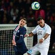 PSG's Marco Verratti and Marseille's Dimitri Payet -- the teams will meet in mid-September, early in the new French season