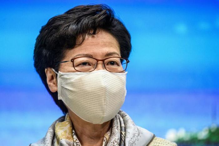 Hong Kong leader Carrie Lam denied allegations the security law would stifle freedoms