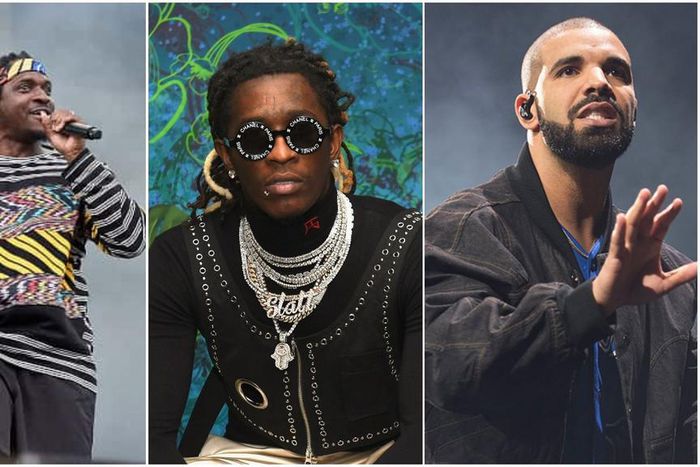 Pusha T, Young Thug shade each other over unreleased Pop Smoke song that disses Drake. (Hot97/Spin/RobbReport)
