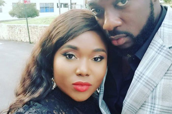 Seun Jimoh and wife, Olatokunbo [Instagram/SeunSeanJimoh]