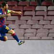 Lionel Messi celebrates scoring for Barcelona in last Saturday's win over Napoli to set up their Champions League quarter-final clash with Bayern Munich.