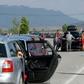 Thousands of Albanians headed for the Greek border