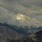 An Indian fighter jet flies over Leh, the joint capital of the union territory of Ladakh, on June 25, 2020, part of a show of strength after a border showdown between Delhi and Beijing