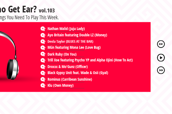 Who Get Ear Vol. 103: Here are the songs you need to play this week. (Pulse Nigeria)