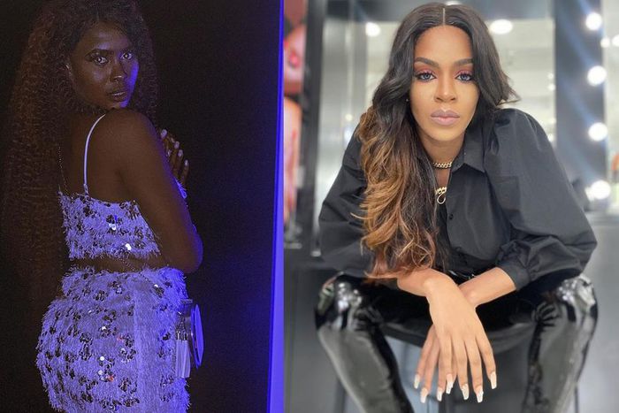 Former BBNaija  Pepper Dem housemates Ella and Venita [Instagram/@therealmissella @veezeebaybeh]