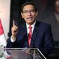 Peru' Congress voted to open impeachment proceedings against President Martin Vizcarra (shown September 10, 2020 in a handout picture from the Peruvian Presidency) for "moral incapacity" over accusations he incited aides to lie to investigators