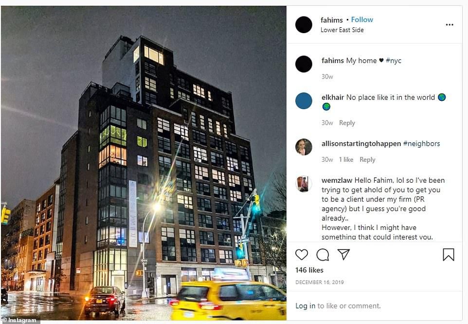 Fahim Saleh's home in New York (Instagram/Fahim Saleh)