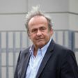 Michel Platini arriving for Monday's hearing