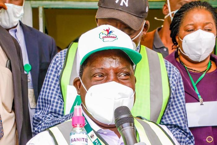 Plateau state Governor, Simon Lalong. [Twitter/@PLSGov]
