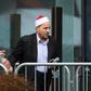 At a sentencing hearing, Gamal Fouda (R), imam of the Al Noor mosque, told New Zealand mosque shooter Brenton Tarrant that his 'hatred is unnecessary'
