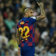 Barcelona's Arturo Vidal has scored eight goals in 42 games this season