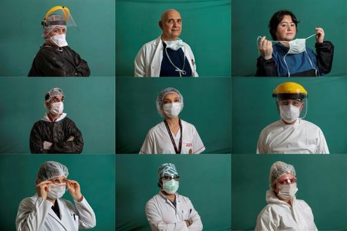 Turkey's medical teams have been on the frontline treating COVID-19 patients -- but the disease has been spreading, topping 34,000 cases and 725 deaths by Monday