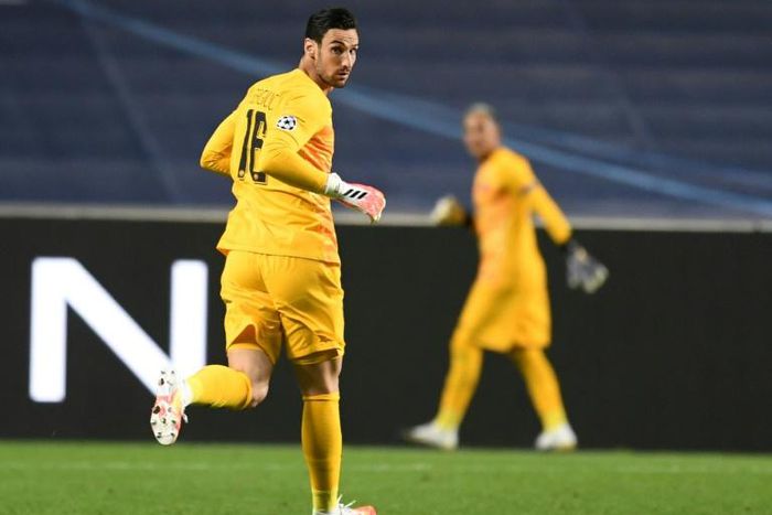 Sergio Rico replaced the injured Keylor Navas during the Champions League last eight win over Atalanta