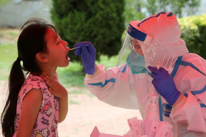 More than three million people have been tested in the northeast city of Dalian following the discovery of a cluster of cases at a food processing plant