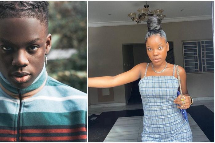 Twitter goes wild as Rema selects Niimi for a date. (MAVIN/Twitter/Rema)