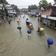Almost a third of Bangladesh was underwater, officials said