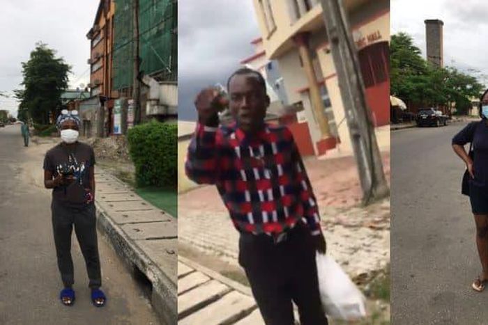 Pastor clashes with mini pant-wearing girls in the street, calls them daughters of Jezebel (video)