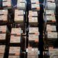 Boxes with protective masks from China -- which has exerted growing influence during the COVID-19 crisis -- are seen at a state camp in Dusseldorf, Germany, in June 2020