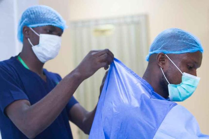FG to source protective equipment for Coronavirus locally/Illustration. [Twitter/]