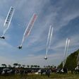 Activists have regularly released balloons carrying anti-Pyongyang leaflets across the border to North Korea