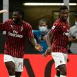 Franck Kessie (C) earned AC Milan a precious point at Napoli