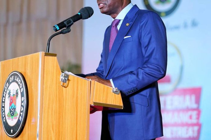 Lagos state Governor, Babajide Sanwo-Olu. [Twitter/@JideSanwoOlu]