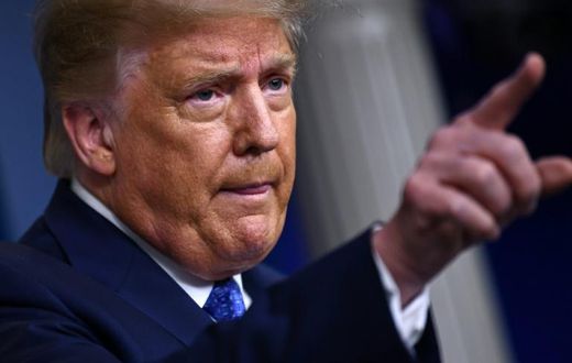 US President Donald Trump said during a phone conversation with Russian counterpart Vladimir Putin that he looks forward to progress on arms control