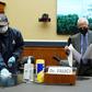 National Institute for Allergy and Infectious Diseases director Anthony Fauci (right) warned Congress that "disturbing" spikes in new coronavirus infections were hitting several US states