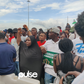 #EndSARS protesters at the Lekki Toll Gate, Lagos
