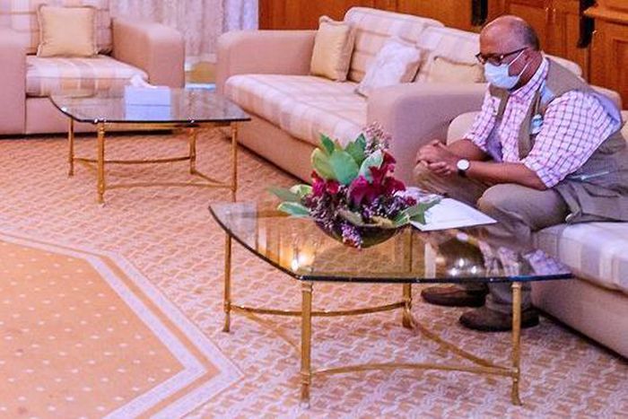 The Director General of the Nigeria Centre for Disease Control (NCDC), Dr Chikwe Ihekweazu. [Twitter/@BashirAhmaad]