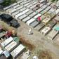 Mortuary workers in the Pacific port city of Guayaquil have been unable to cope with a backlog