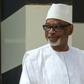 Hospitalised: Former president Ibrahim Boubacar Keita, pictured here at a summit in Mauritania in June