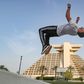 Parkour has found a small but committed following in Qatar, despite evening temperatures that hover around 40 degrees Celsius (104 Fahrenheit) in summer