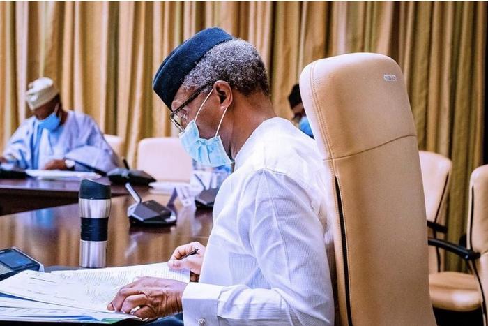 Vice President Yemi Osinbajo. [Twitter/@NGRPresident]