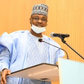 Honourable Minister of Communications and Digital Economy, Dr. Isa Pantami while delivering his inauguration speech.