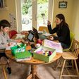 Home schooling typically adds to the mother's working day, not the father's