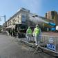 Mondolia health workers and police wear hazmat suits during a coronavirus drill in the capital, Ulaanbaatar