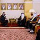 US Secretary of State Mike Pompeo met with Bahrain Foreign Minister Abdullatif bin Rashid Al-Zayani on his arrival in the capital Manama late Tuesday