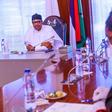 President Muhammadu Buhari. [Twitter/@BashirAhmaad]