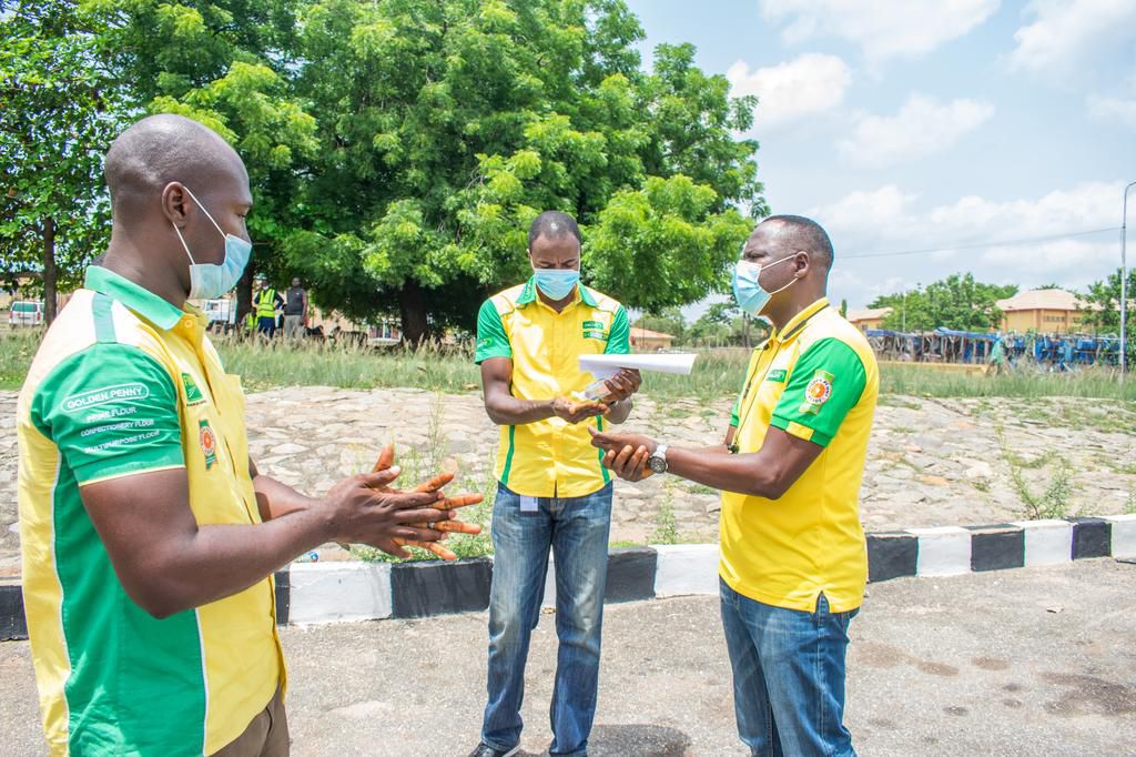 Ogun: The yellow and green trucks circling Nigeria: Flour Mills of Nigeria continues to feed the nation amidst the Coronavirus pandemic