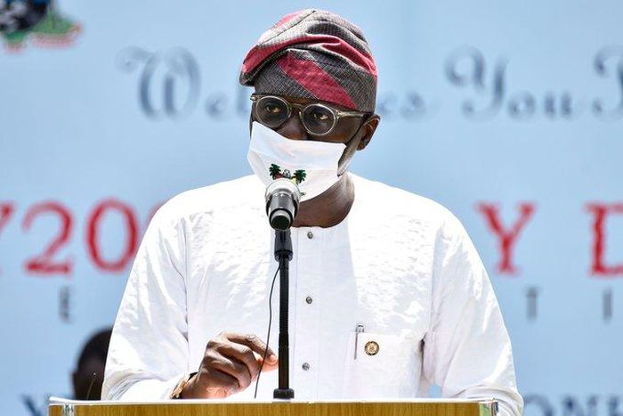 Lagos state Governor, Babajide Sanwo-Olu. [Twitter/@jidesanwoolu]