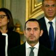 Sports Minister Vincenzo Spadafora  (centre) has given the green light for Serie A to resume on June 20.