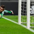 Goalkeeper Jonathan Klinsmann, making a save for Hertha Berlin, has signed with Major League Soccer's Los Angeles Galaxy