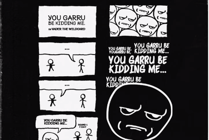 Vader releases new single, 'You Garru Be Kidding Me.' (YouTube/VaderTheWildCard)