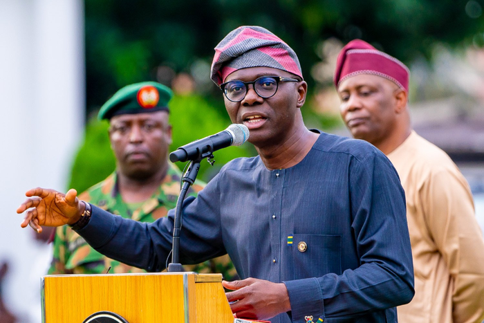 Governor Babajide Sanwo-Olu. [Twitter/@jidesanwoolu]