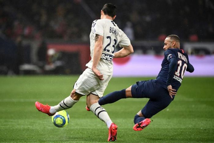 The Ligue 1 season was declared over with 10 rounds of games unplayed, and Paris Saint-Germain were declared champions, due to the coronavirus pandemic