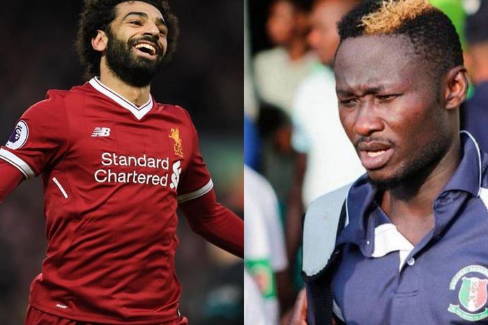 Mohamed Salah and Eric Bekoe