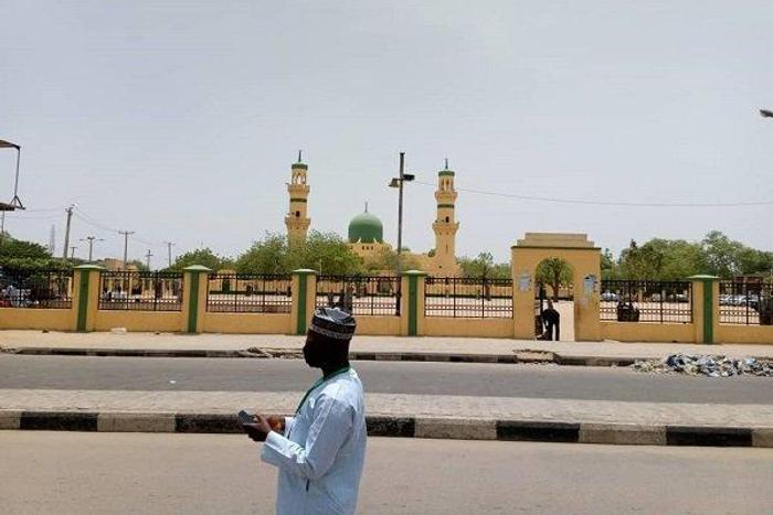 Empty street during lockdown in Kano (TheCable)