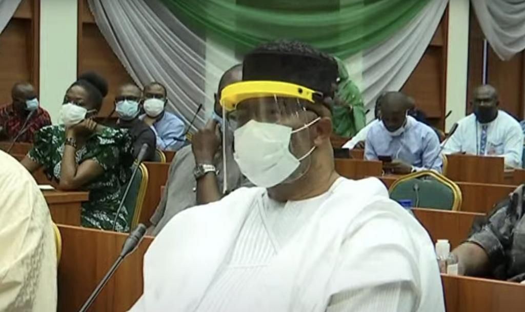 Senator Godswill Akpabio. [Twitter/@CHYCHYCHUKWU]