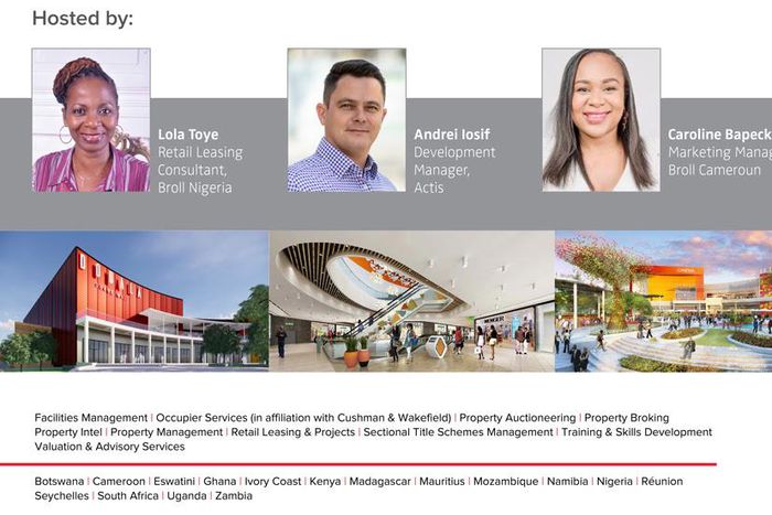 Join other Nigerian investors and major retailers in a webinar tour of Douala Grand Mall in Cameroon